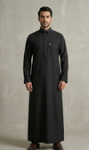 Premium Essential Thobe Black