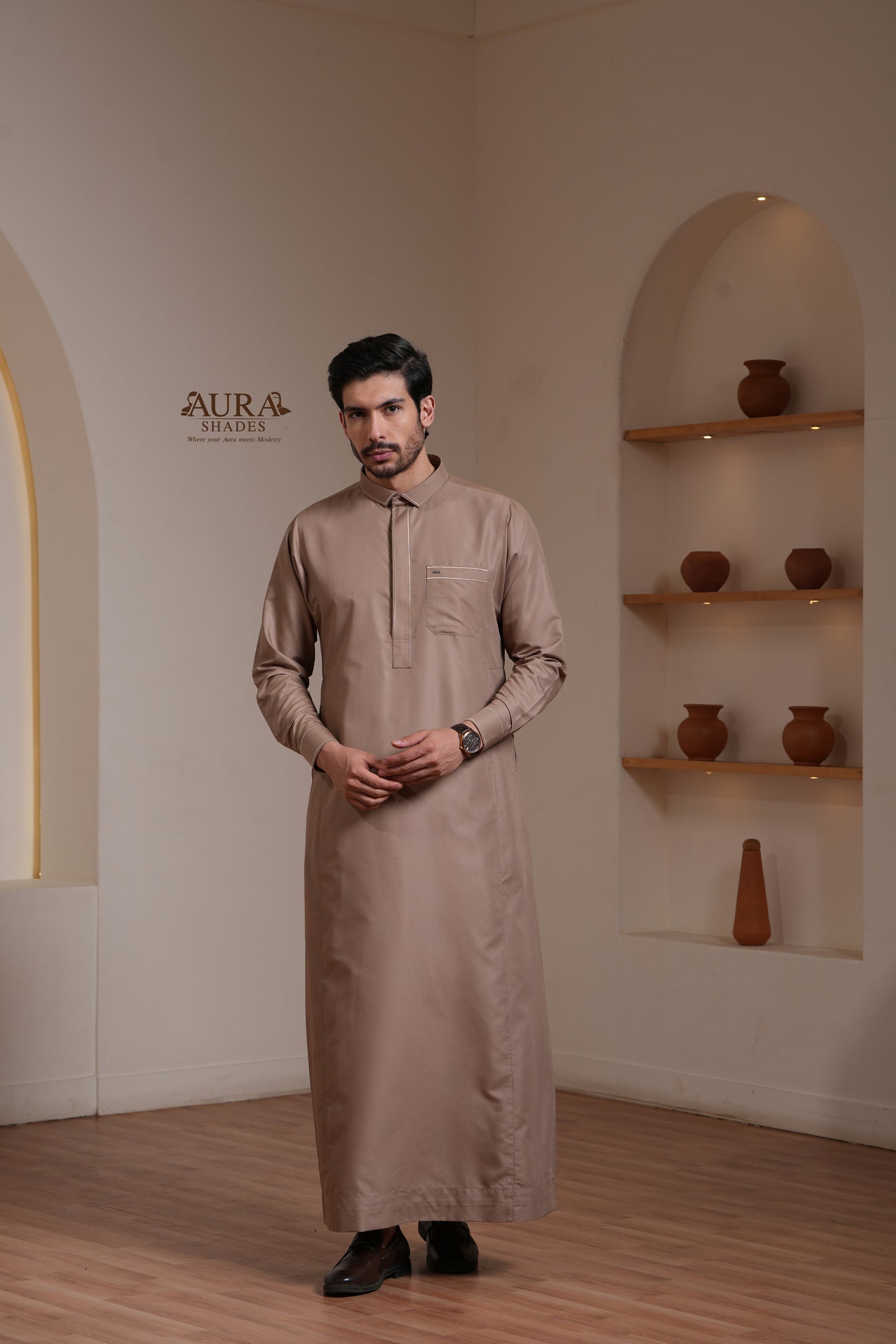Qatari Thobe – Desert Sand