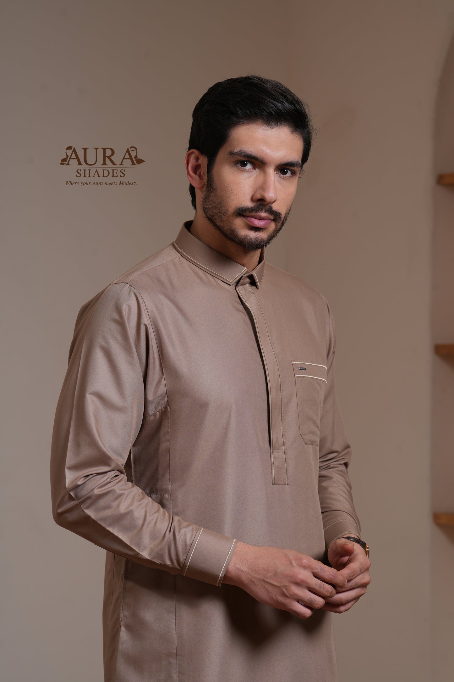 Qatari Thobe – Desert Sand