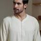 Moroccan Thobe – Ivory Cream