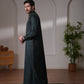 Striped Thobe – Emerald Green