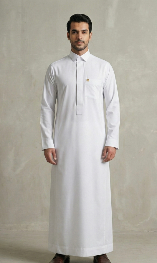 Premium Essential Thobe White