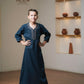 Kids Moroccan Thobe – Midnight Navy
