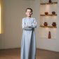 Kids Omani Thobe – Mist Grey