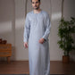 Omani Thobe – Mist Grey